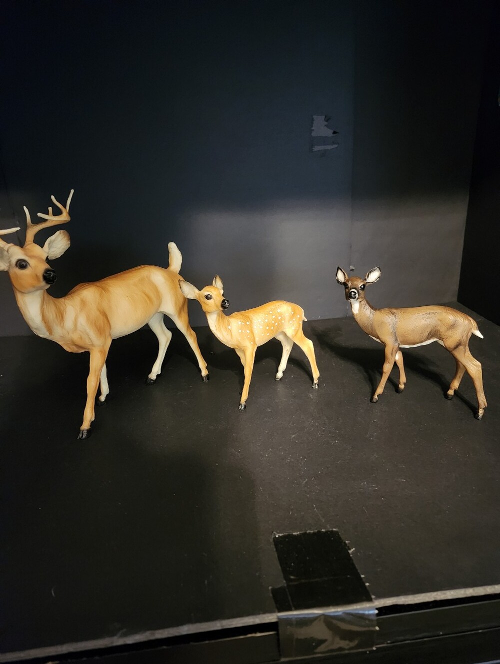 3 Vintage Breyer Deer